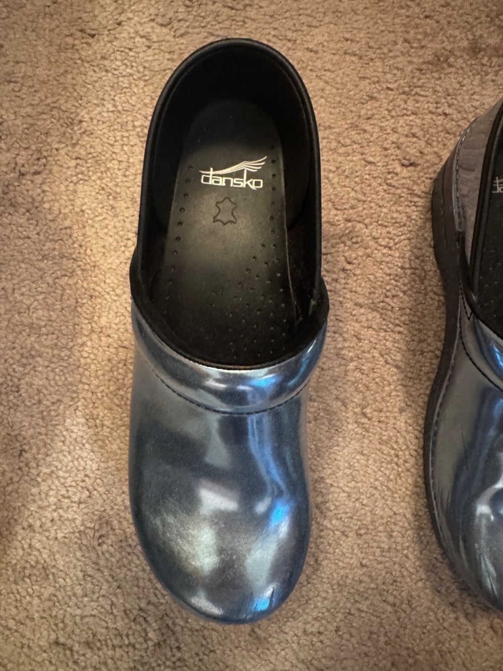 Dansko Professional Clog 41 - light blue metallic - great condition - Picture 4 of 11